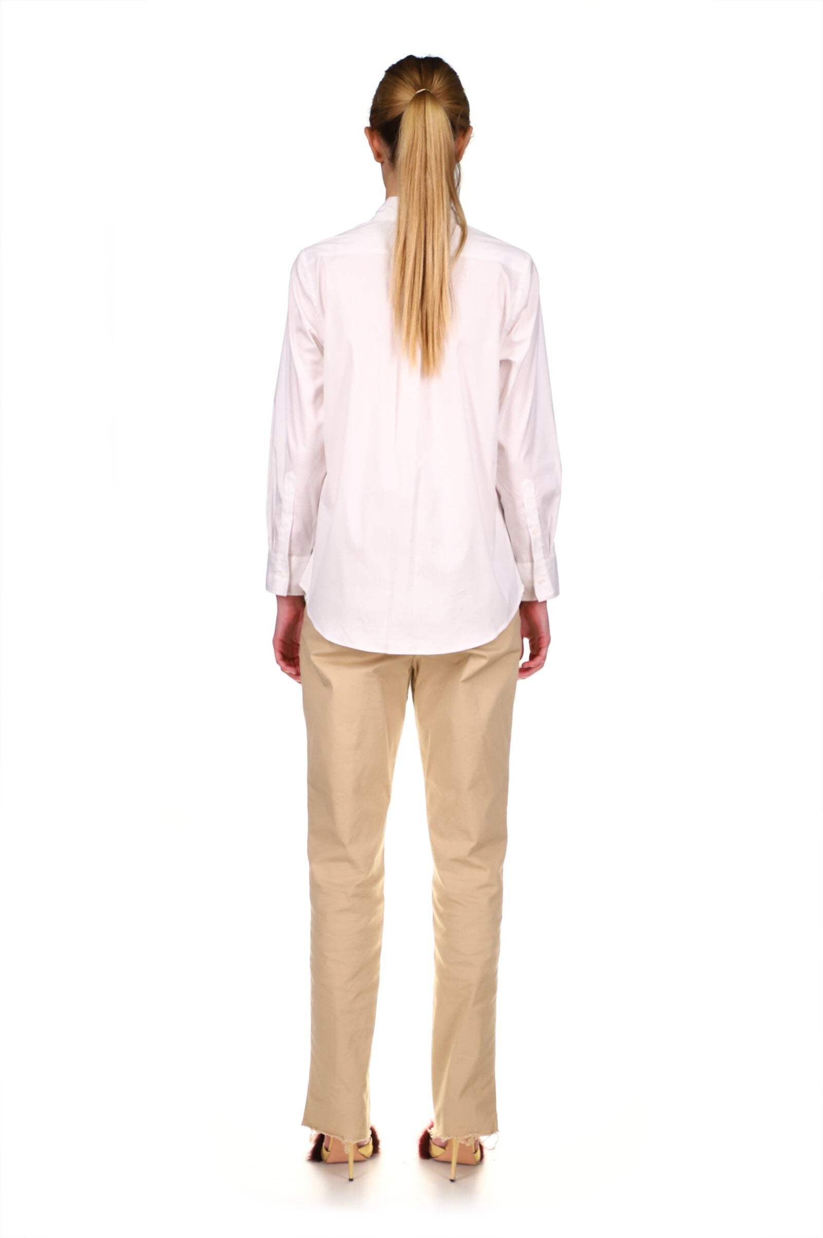 SILK SCREENED ‘FENNEL GARDEN' NEW CLASSIC SHIRT - Women's Tops - Libertine