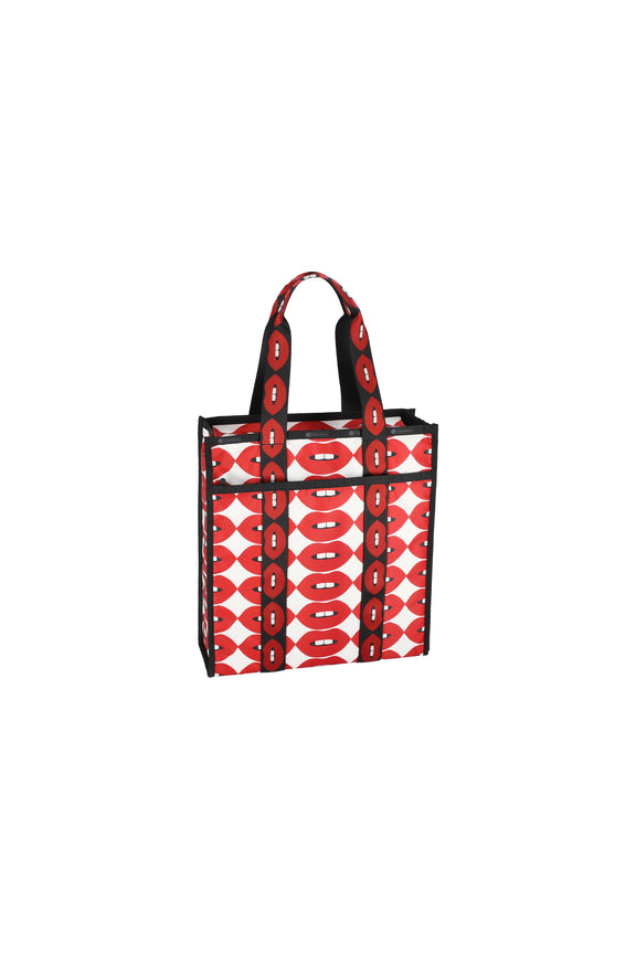 'FRENCH KISSING IN THE USA' LG WEB BOOK TOTE -  - Libertine