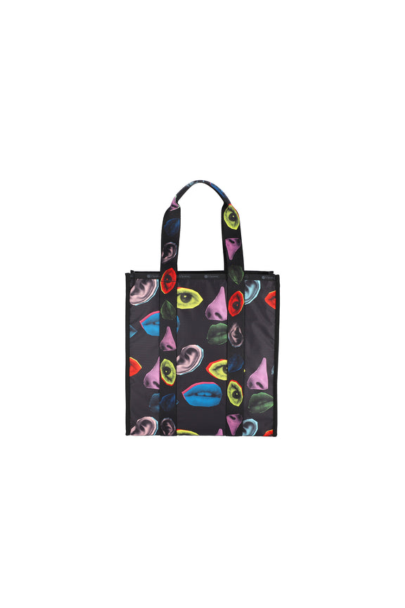 'FIVE SENSES' LG WEB BOOK TOTE -  - Libertine