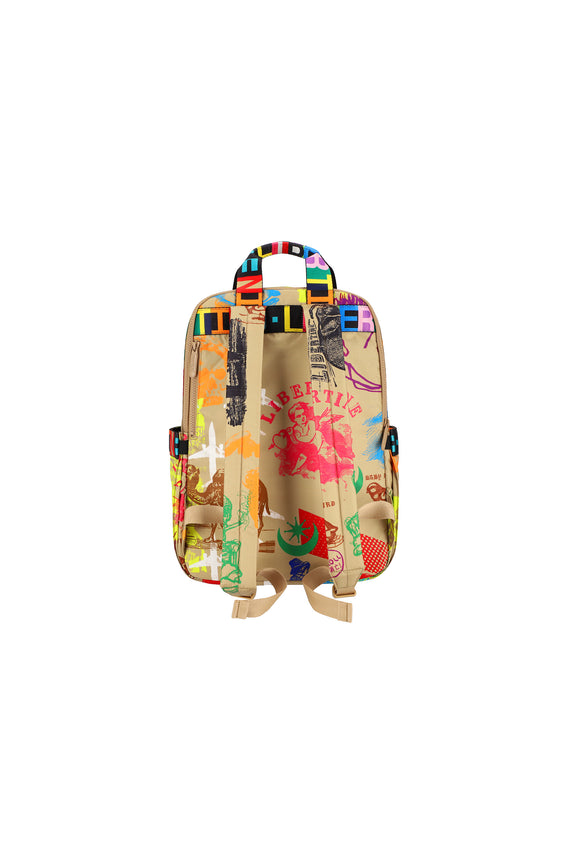 'LIBERTINE SILK SCREENS' RYAN BACKPACK -  - Libertine