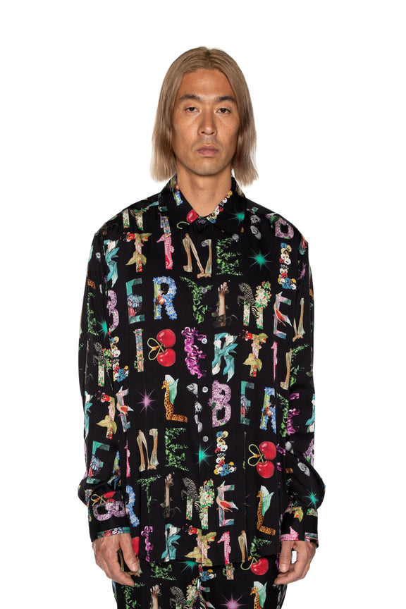 'DECO LETTERS' CLASSIC SHIRT -  - Libertine