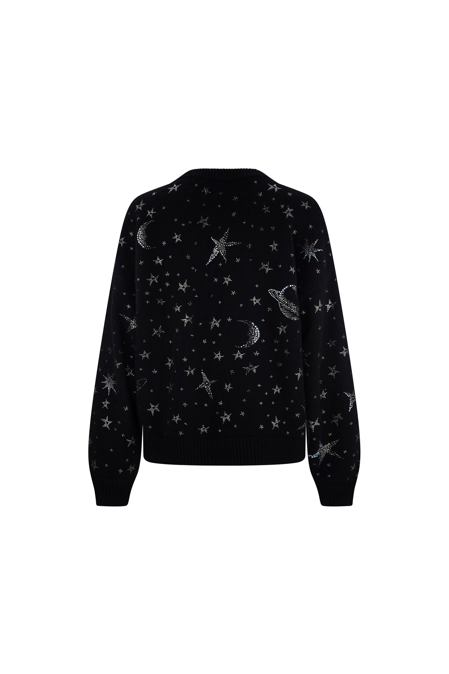 'HERE, THERE, AND EVERYWHERE' SHORTIE V-NECK SWEATER -  - Libertine
