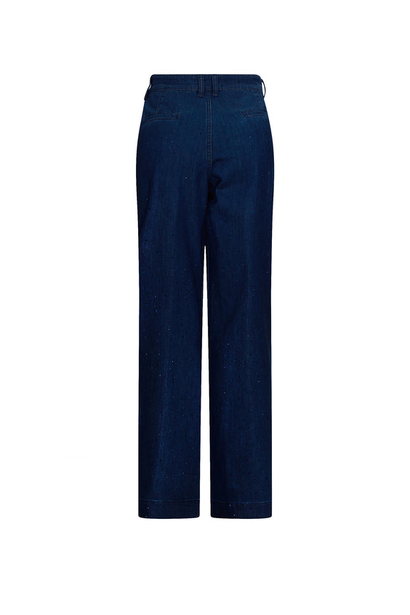 'STARDUST' DENIM BAGGY TROUSERS -  - Libertine