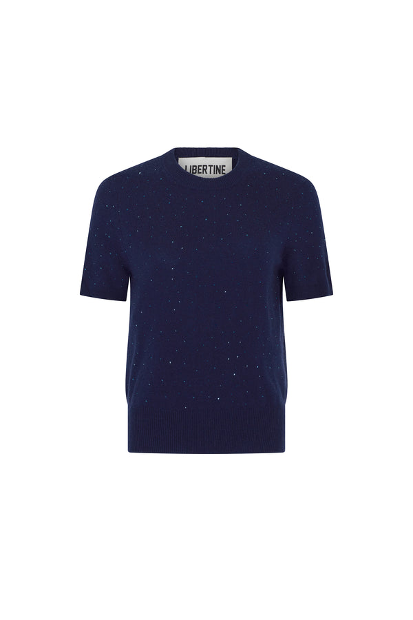 'STARDUST' SHORT SLEEVE PULLOVER - - Libertine