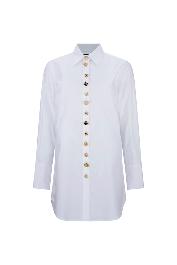 'BUTTON LUXE' LONG CLASSIC SHIRT -  - Libertine