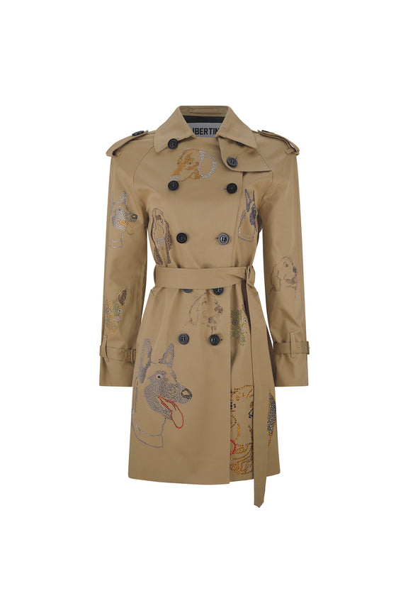 'WHO LET THE DOGS OUT' TRENCH COAT -  - Libertine