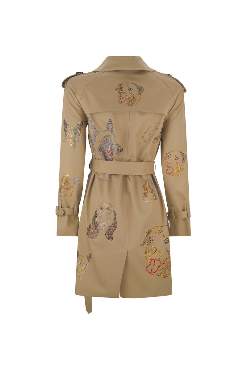 'WHO LET THE DOGS OUT' TRENCH COAT - - Libertine