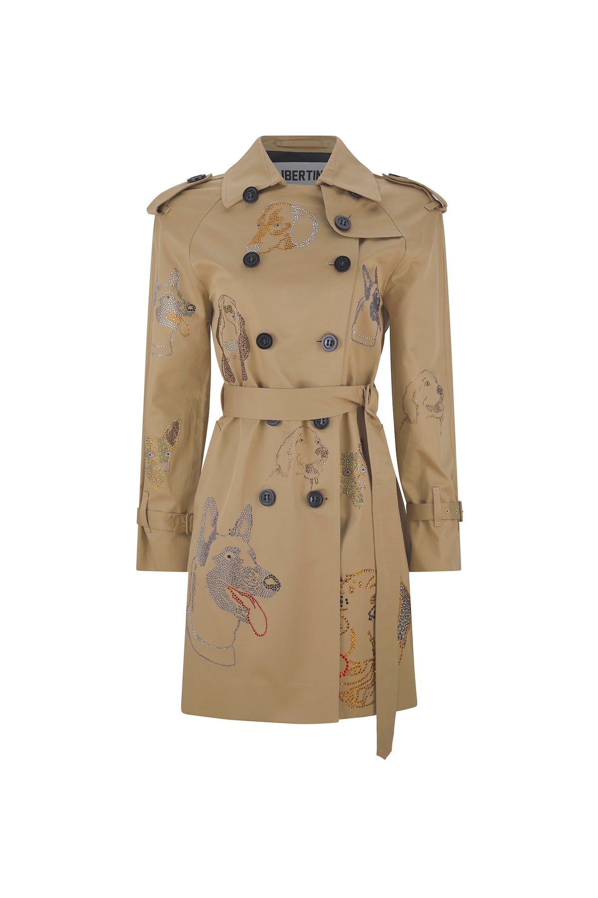'WHO LET THE DOGS OUT' TRENCH COAT - - Libertine