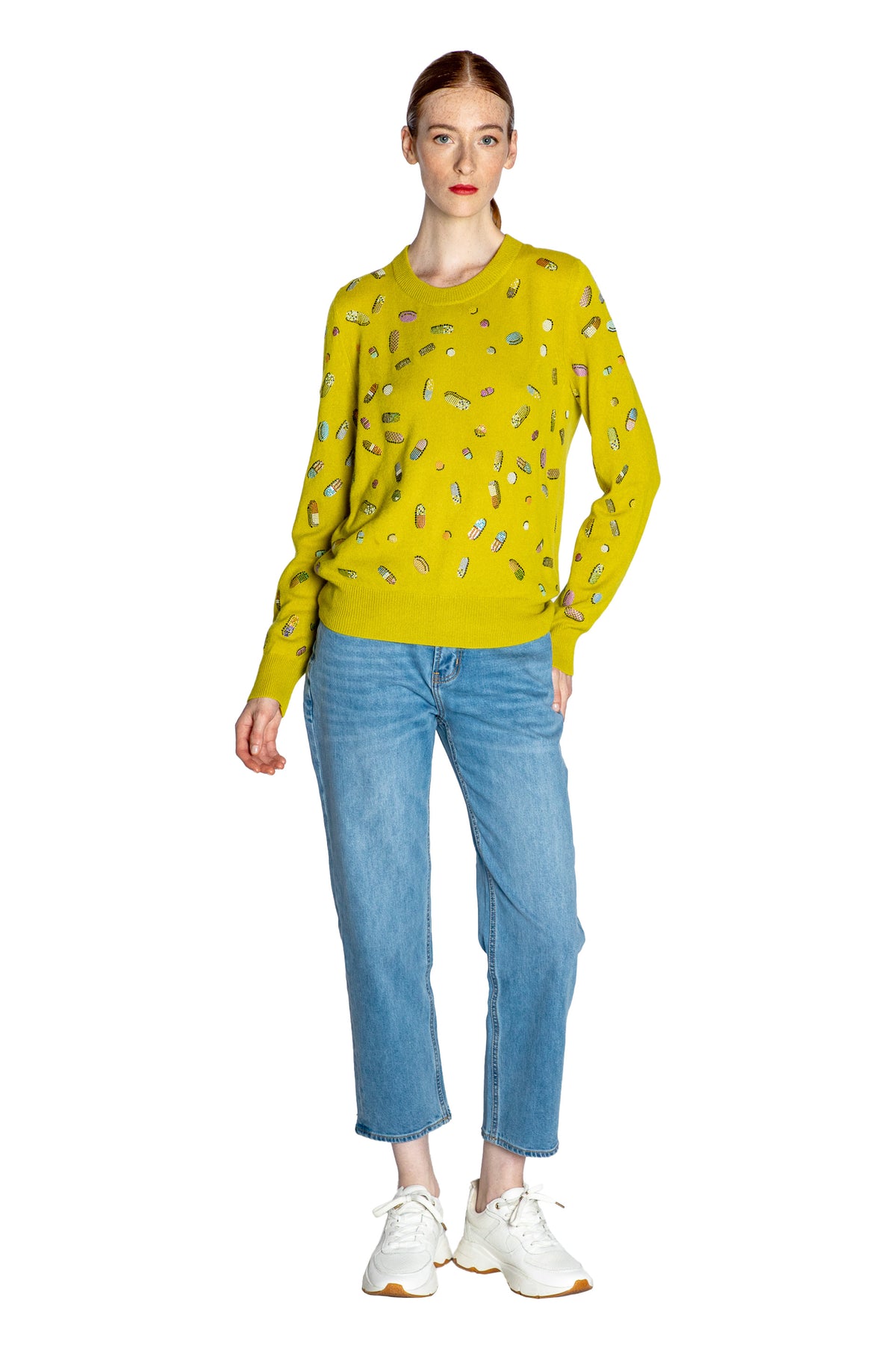 'MOTHERS LITTLE HELPERS' PULLOVER SWEATER - - Libertine