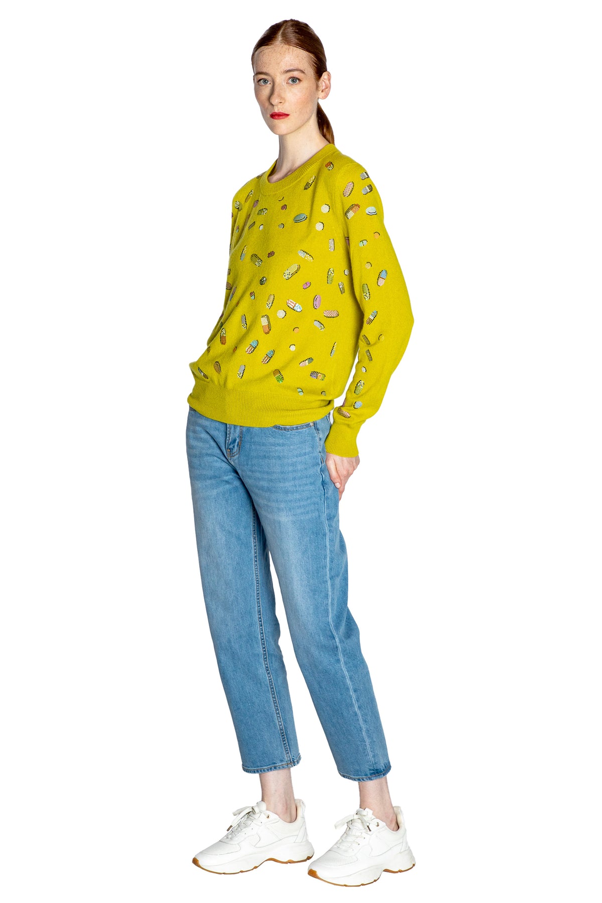 'MOTHERS LITTLE HELPERS' PULLOVER SWEATER - - Libertine