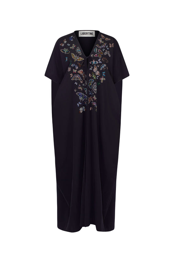'MILLIONS OF BUTTERFLIES' KAFTAN SHAWL - - Libertine - Main image