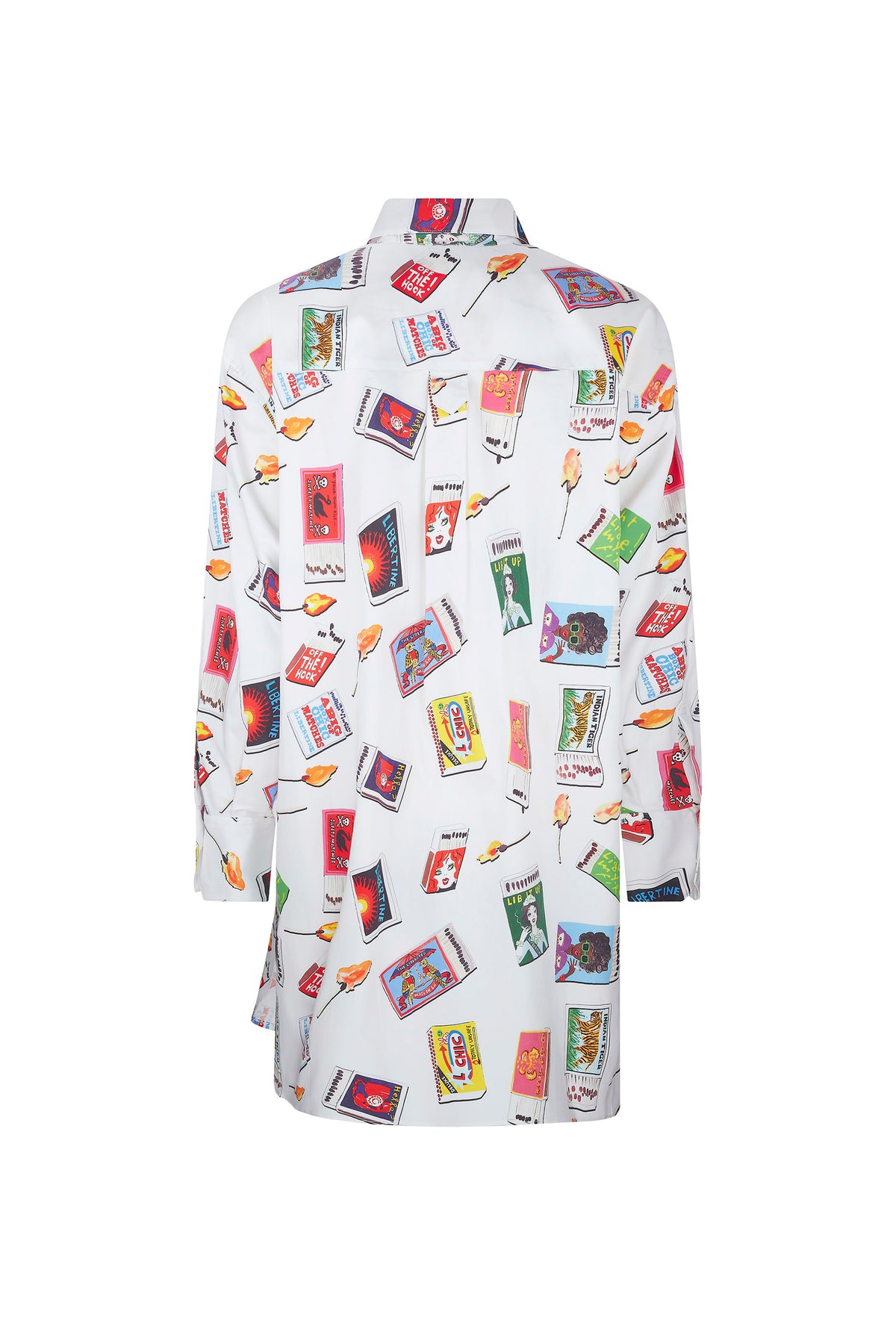 'MATCHBOOKS' OVERSIZED TUNIC - - Libertine
