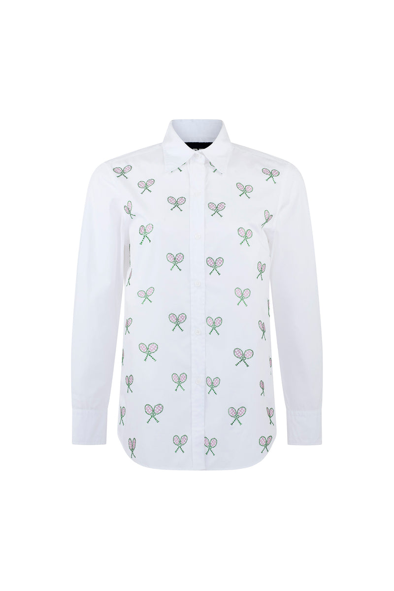 'EMBELLISHED 10 S N E 1' NEW CLASSIC SHIRT - - Libertine