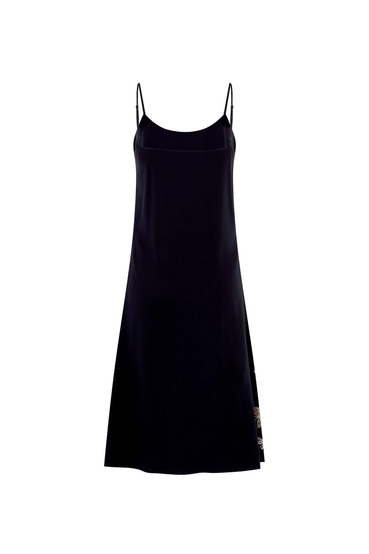 'MILLIONS OF BUTTERFLIES' STRAIGHT SLIP DRESS - - Libertine