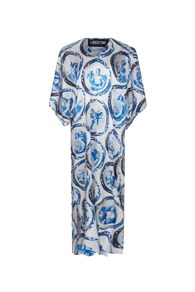 'WHAT'S YOUR SIGN' KAFTAN DRESS - - Libertine