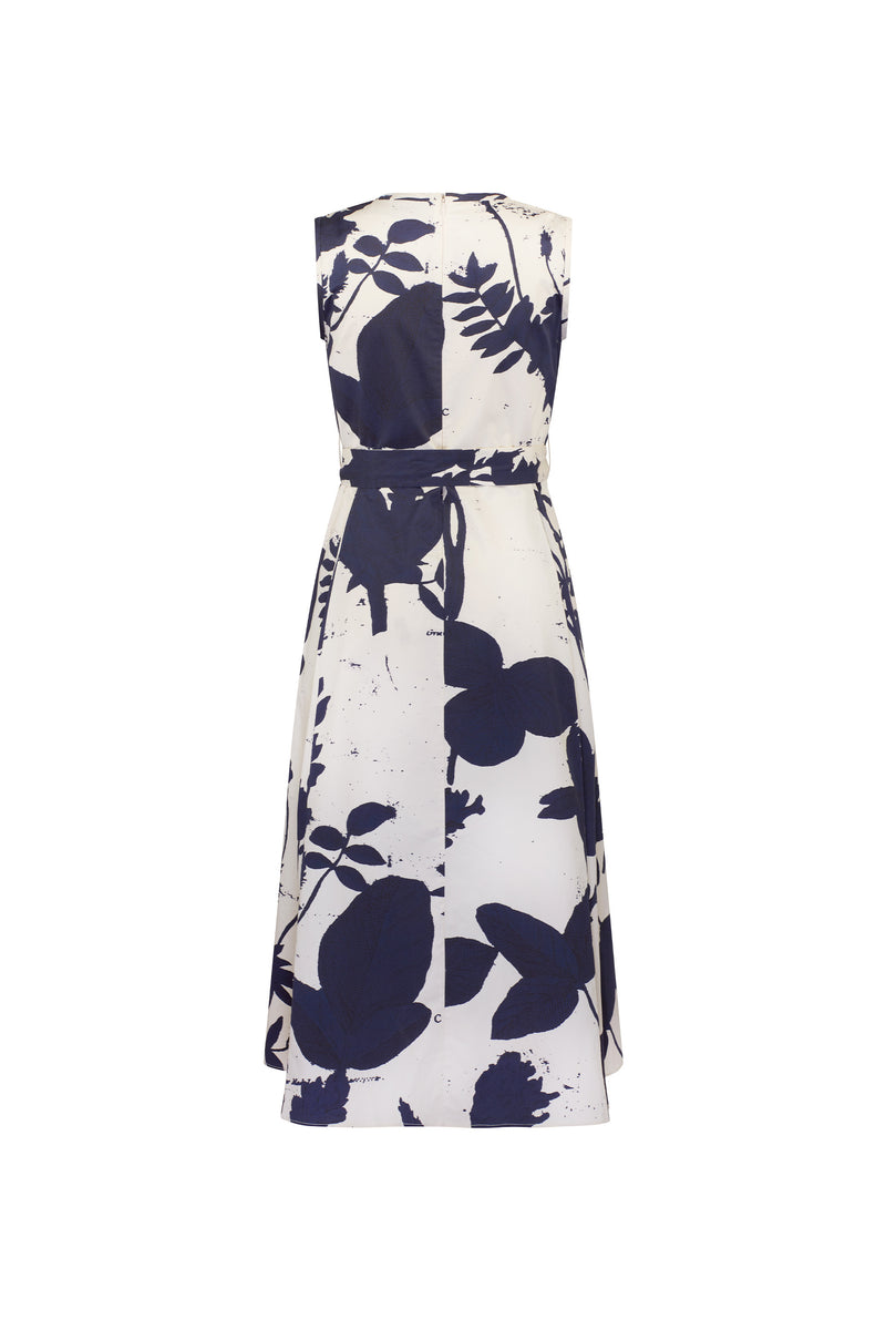 'CYANOTYPES' LADY DRESS - - Libertine