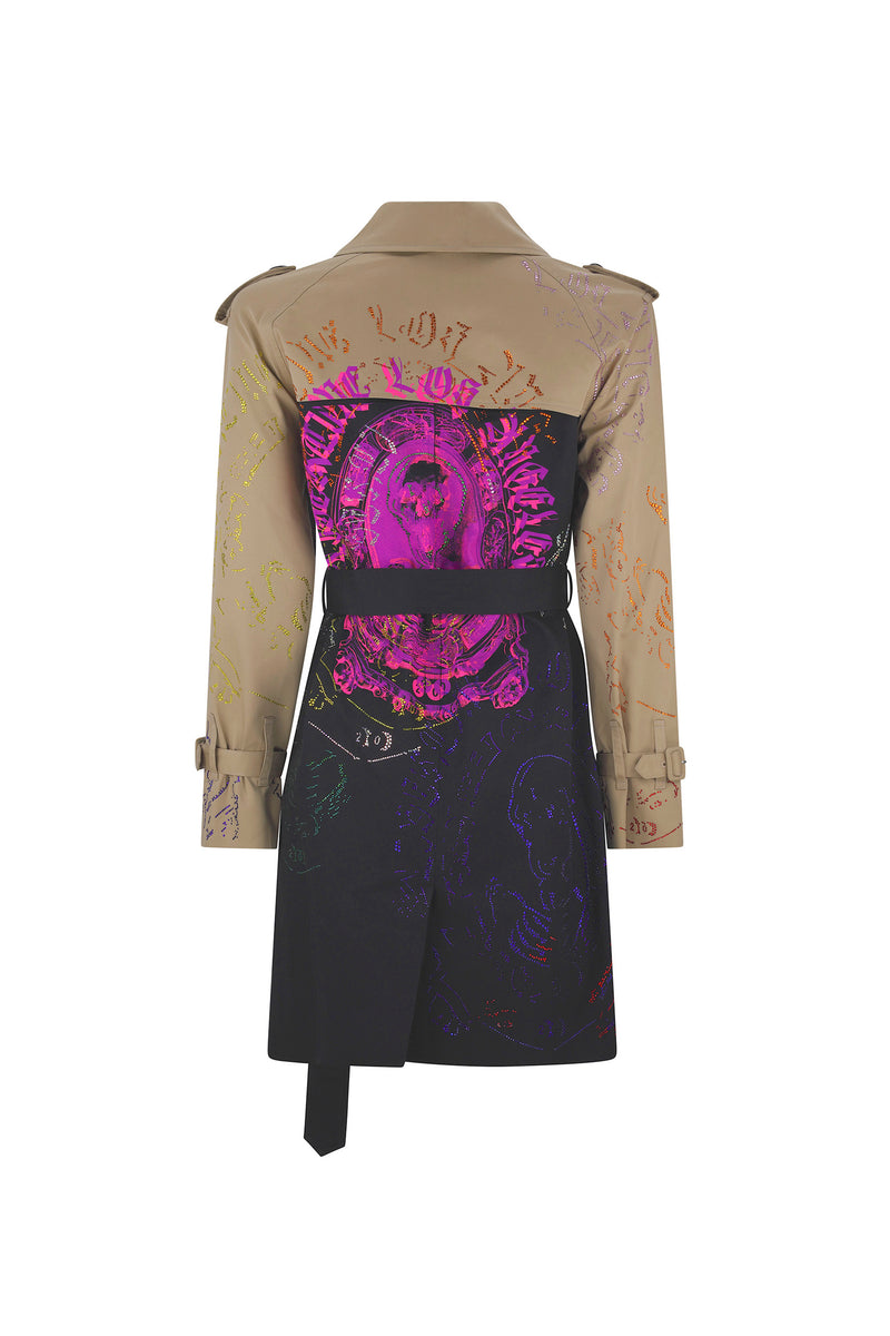 'ASHES TO ASHES' TRENCH COAT - - Libertine