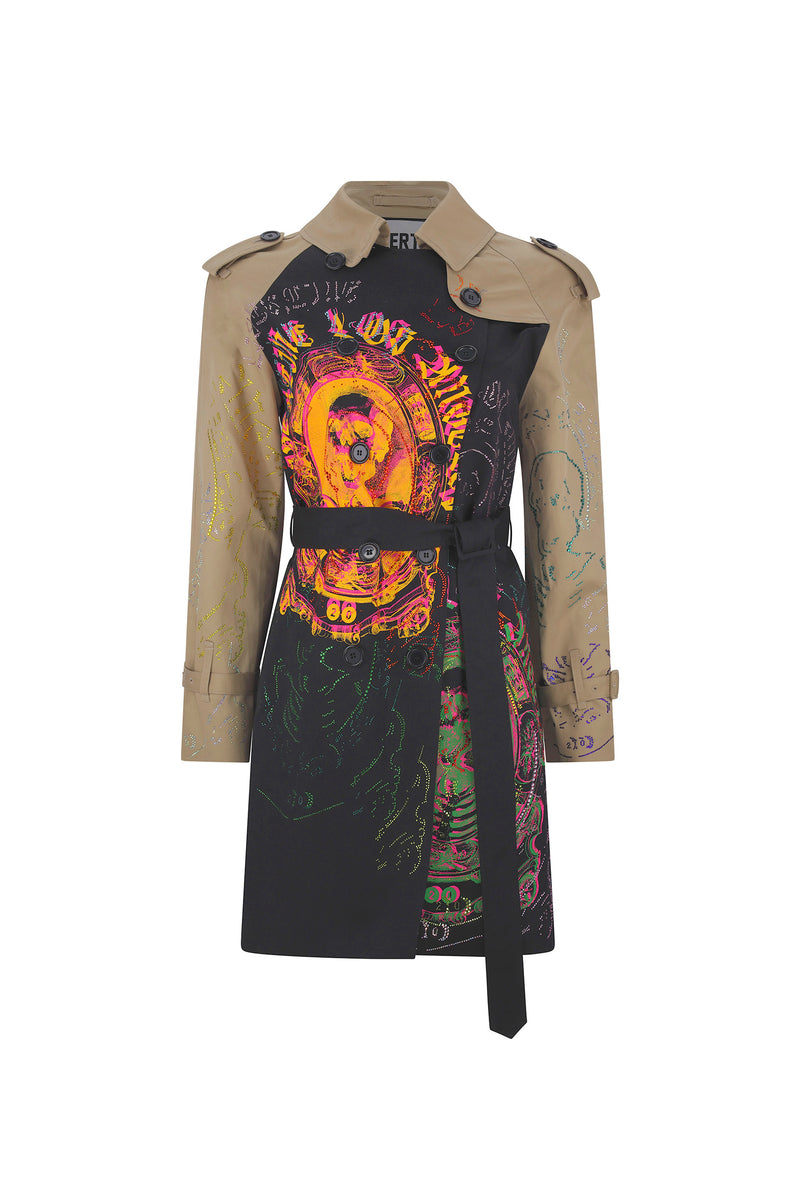 'ASHES TO ASHES' TRENCH COAT - - Libertine
