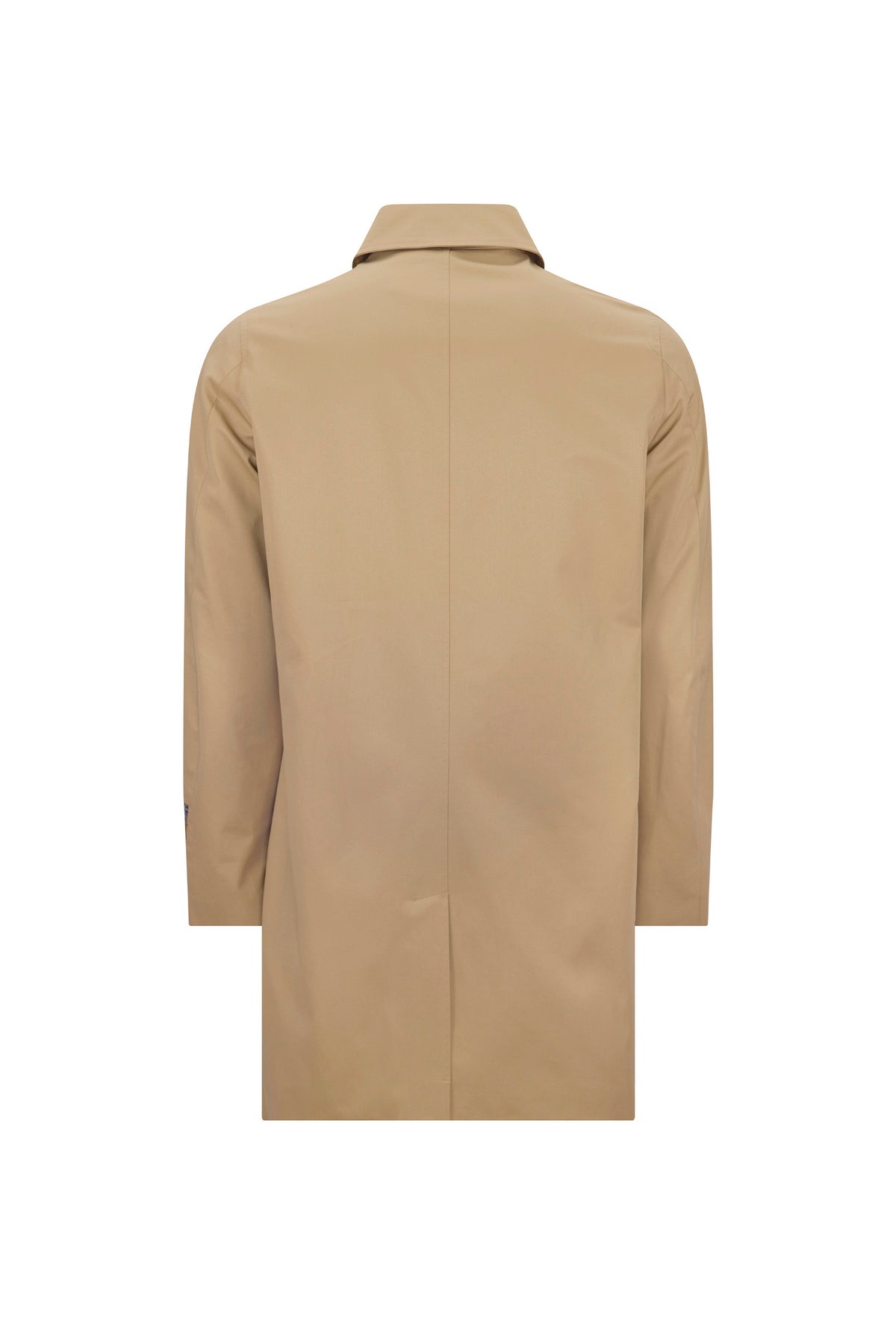 'PATCH HAPPY' KHAKI MAC COAT - - Libertine