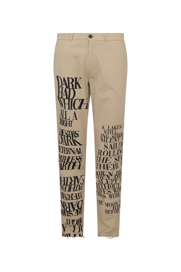 MENS 'DARKNESS' CHINOS - - Libertine