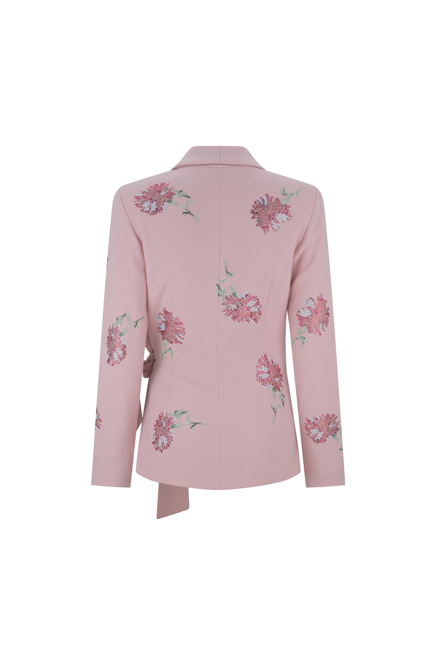 'CECIL BEATON PINK CARNATION' WRAP JACKET -  - Libertine