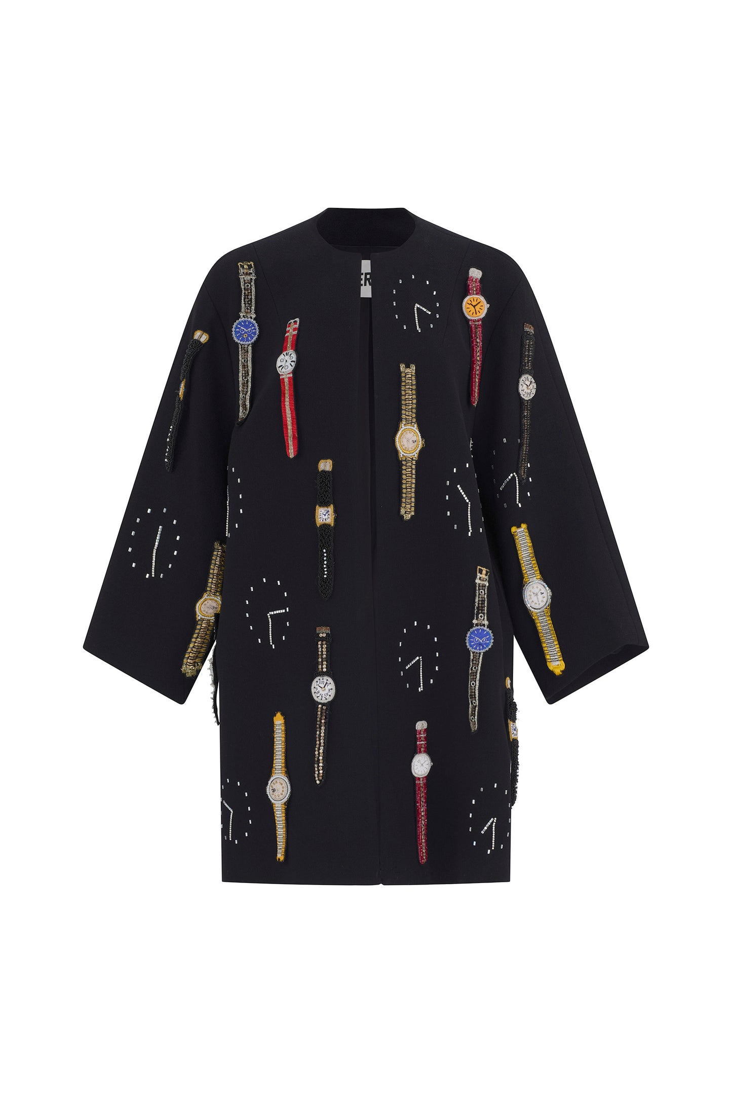 'TIME TO BUY A WATCH' OPERA COAT - - Libertine