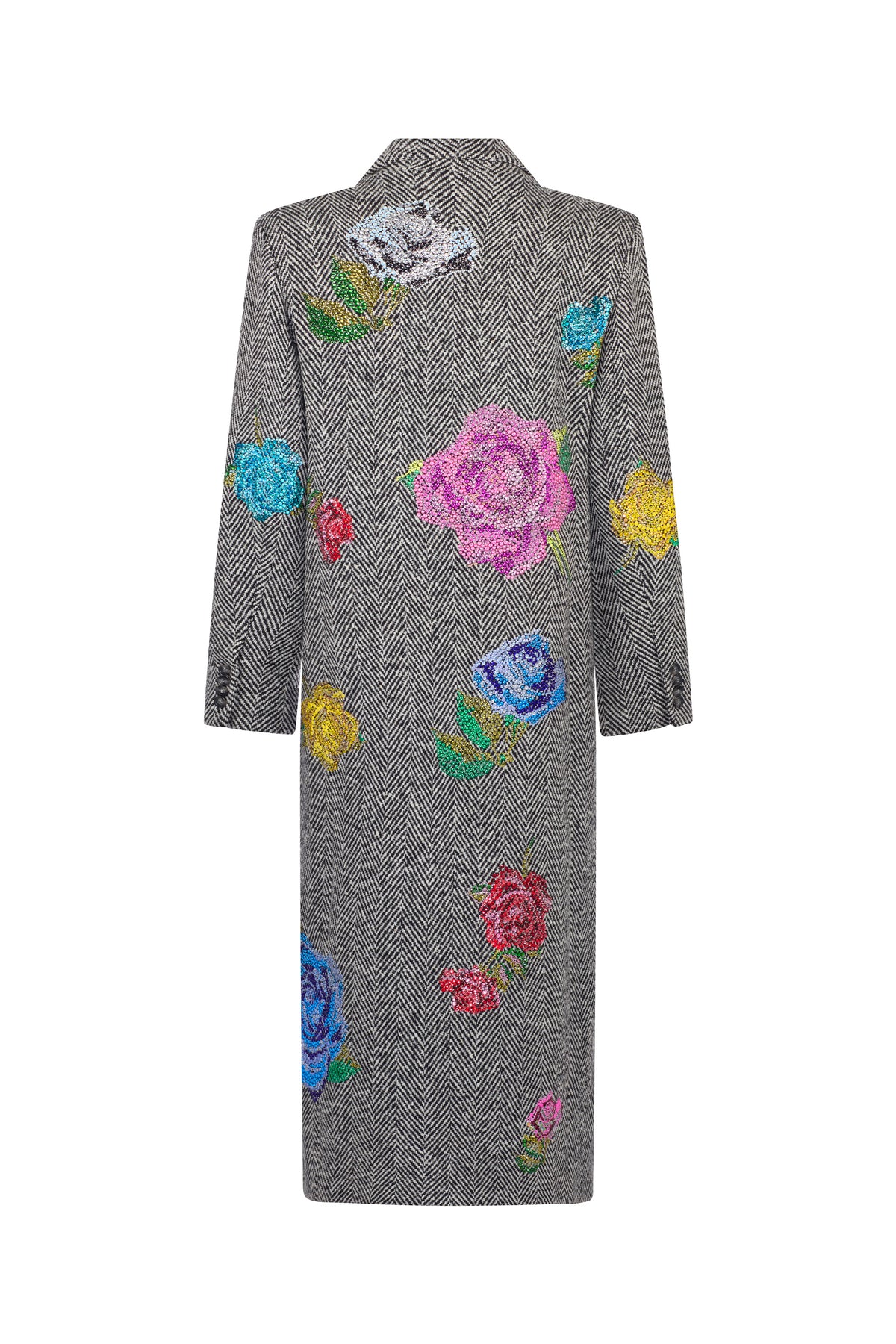'MARIE ANTOINETTE' MIDI LENGTH DOUBLE BREASTED COAT - - Libertine