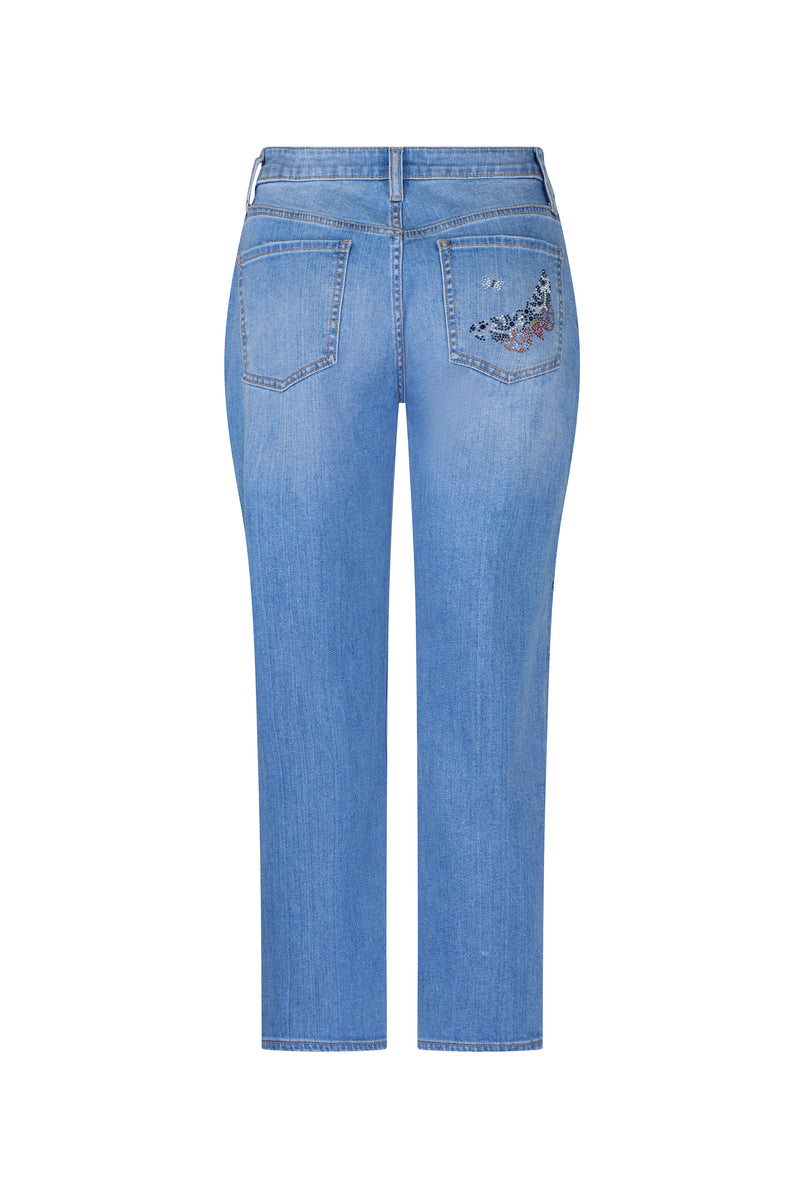 'MILLIONS OF BUTTERFLIES' BOYFRIEND JEAN - - Libertine