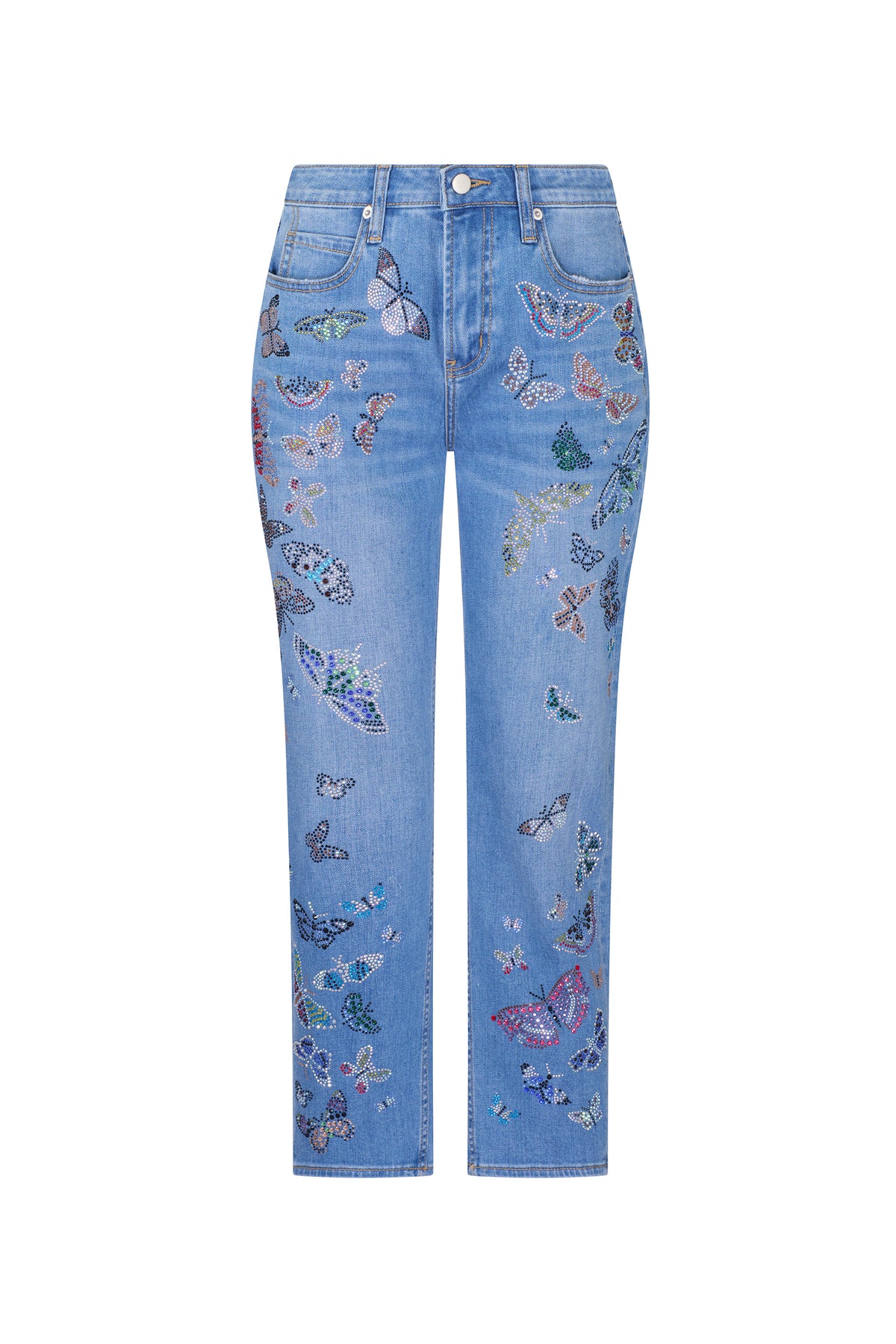 'MILLIONS OF BUTTERFLIES' BOYFRIEND JEAN - - Libertine