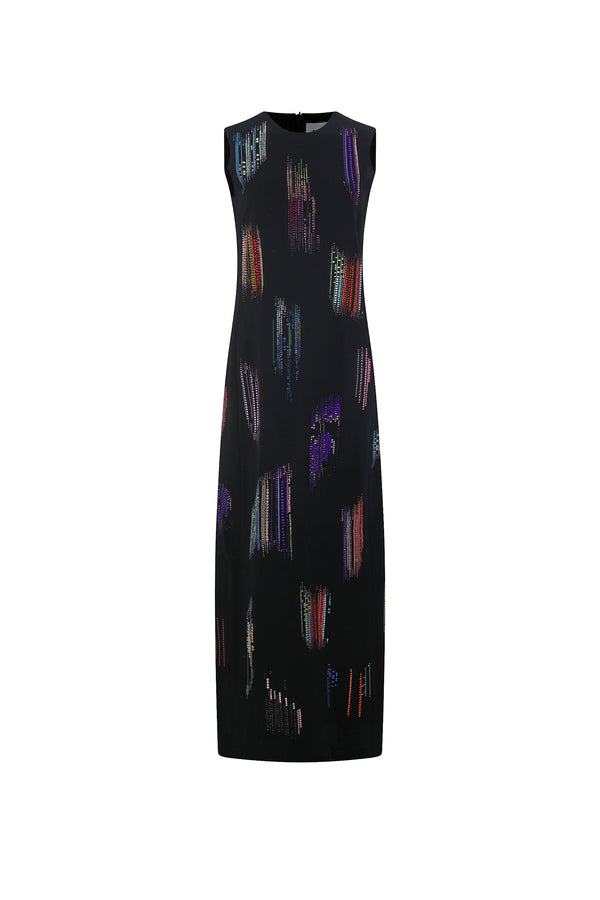 'FWB CRYSTAL' MAXI SHIFT DRESS -  - Libertine