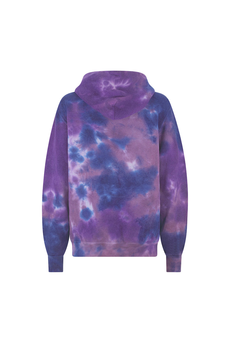 'AHOY MATEY' TIE DYE SLIM HOODIE - - Libertine
