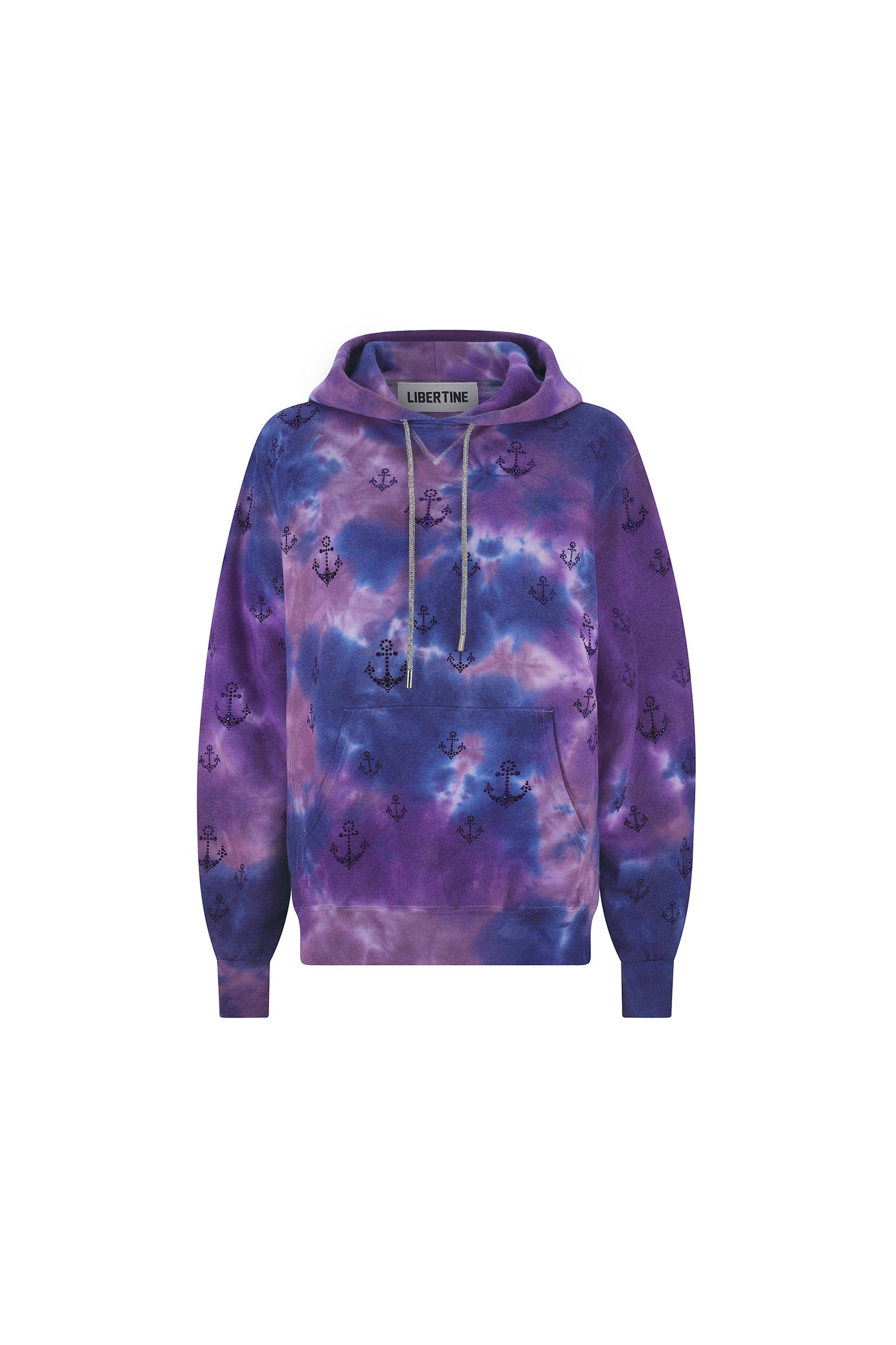 'AHOY MATEY' TIE DYE SLIM HOODIE -  - Libertine