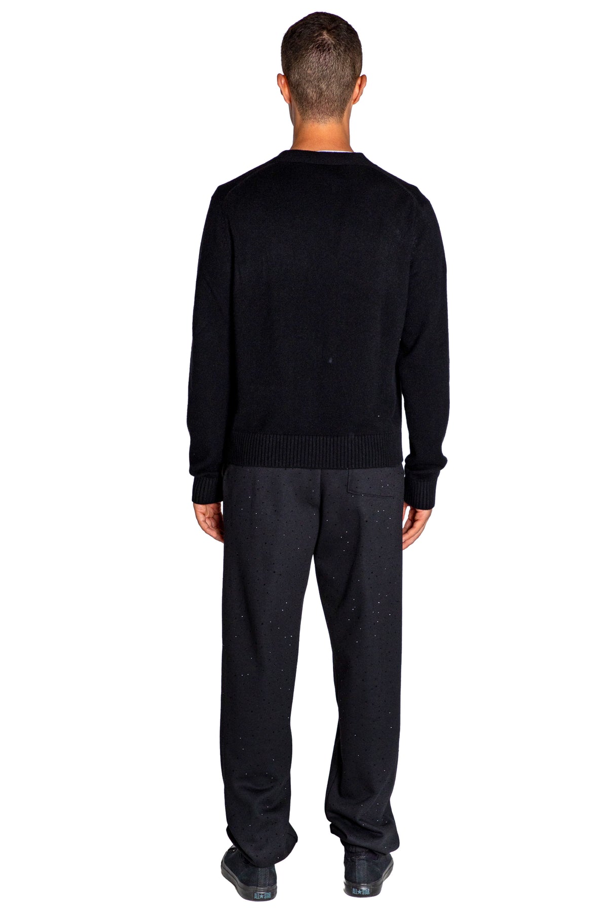 'SONIA CRYSTAL' MEN'S OVERSIZED CARDIGAN - - Libertine