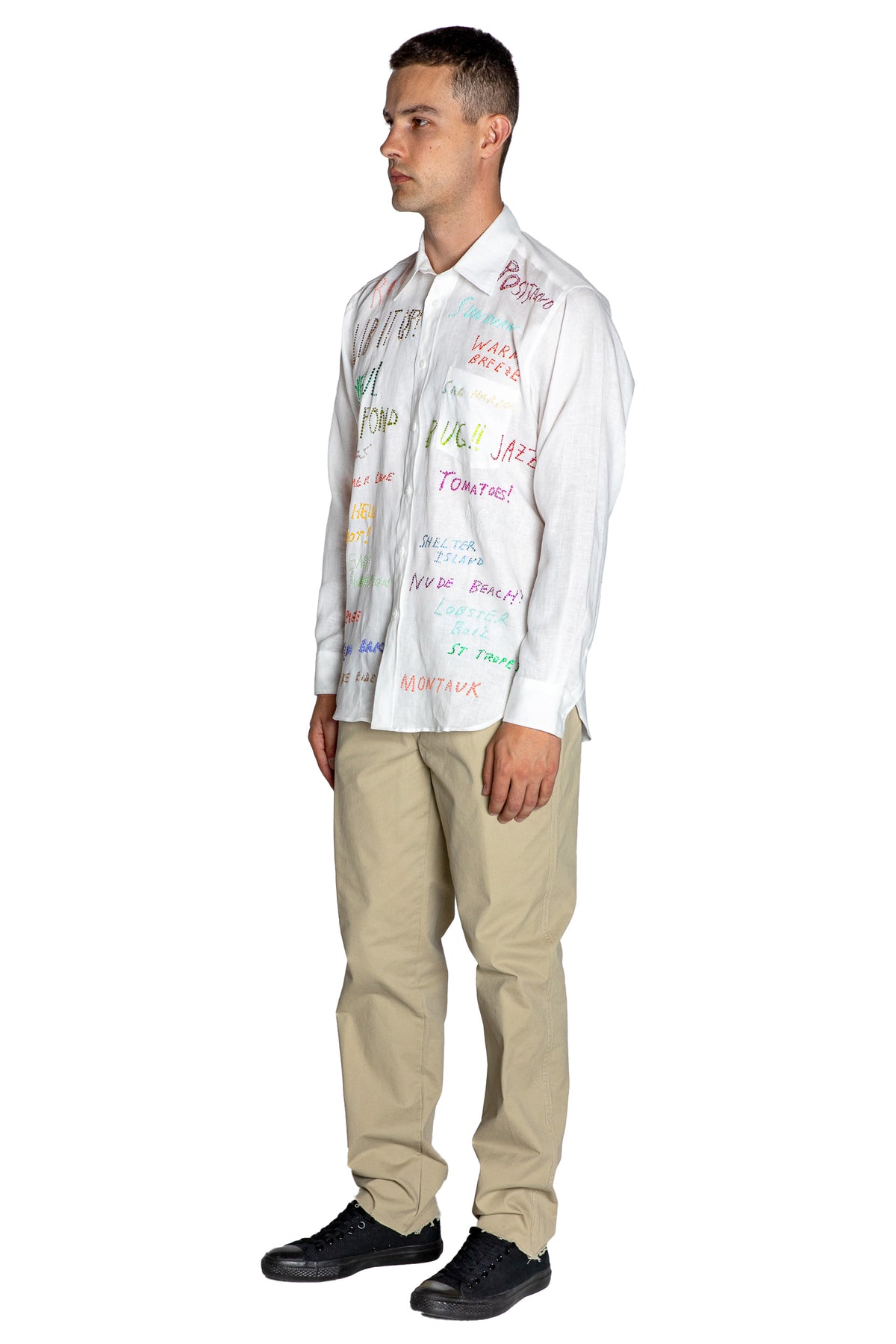 'SUMMER POEM' MEN'S CLASSIC SHIRT - - Libertine