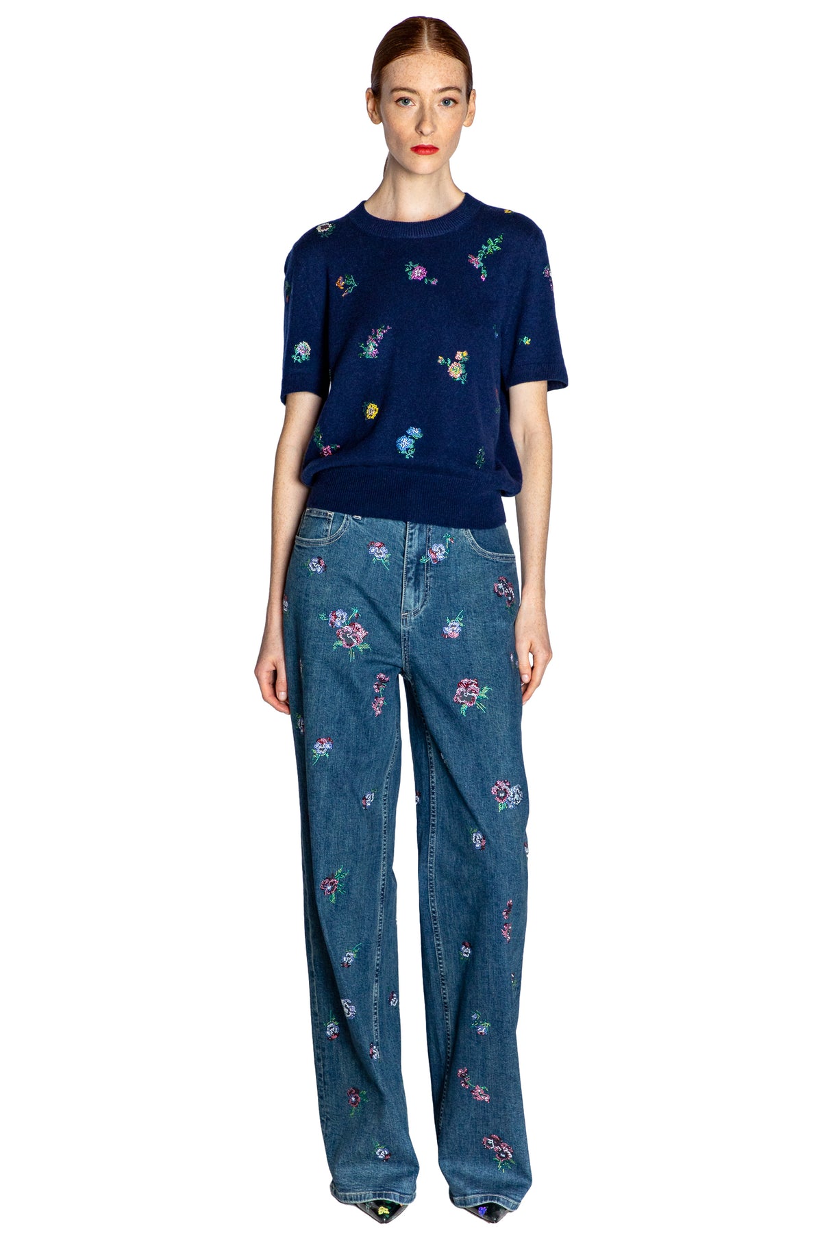 'JOY AND MIRTH' SHORT SLEEVE PULLOVER - - Libertine