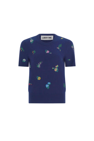 'JOY AND MIRTH' SHORT SLEEVE PULLOVER