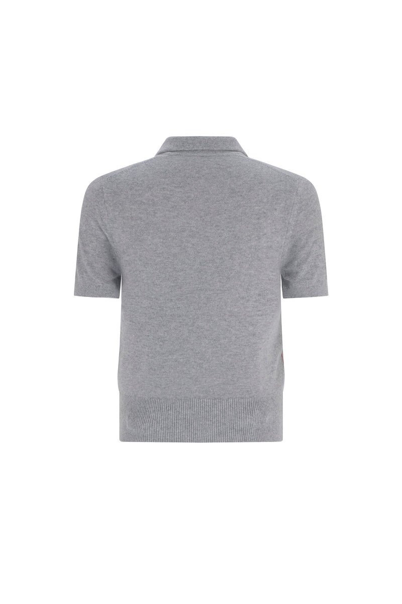 'SUMMER POEM' POLO SWEATER - - Libertine