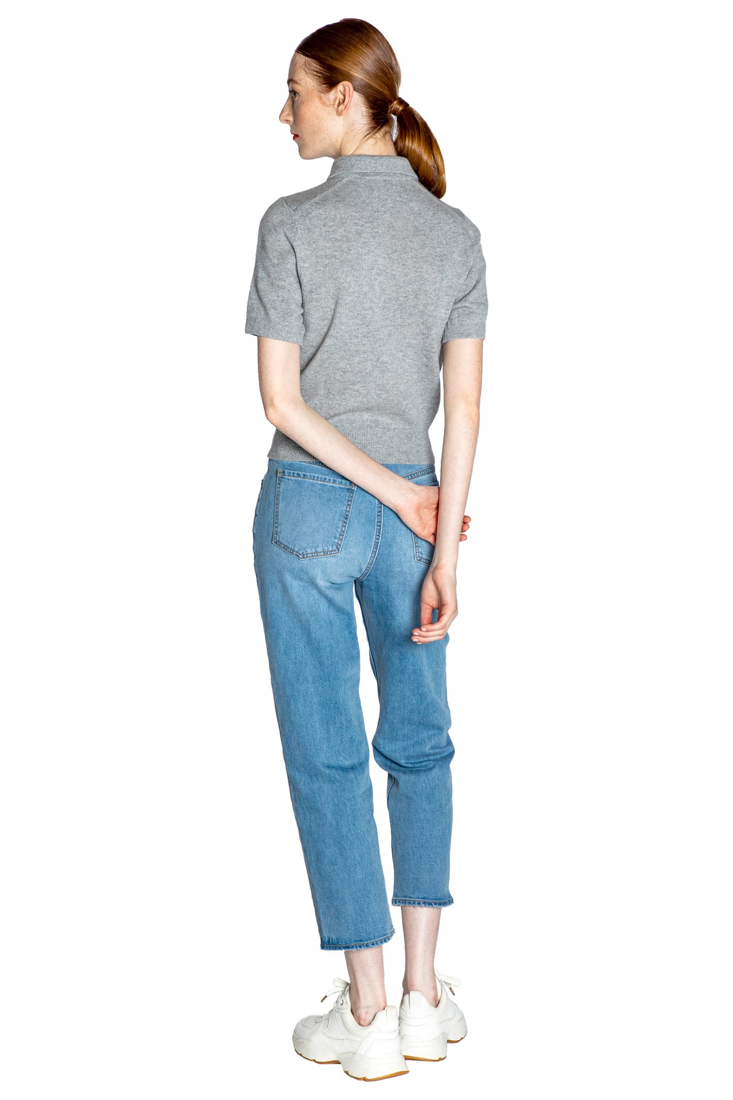 'SUMMER POEM' POLO SWEATER - - Libertine