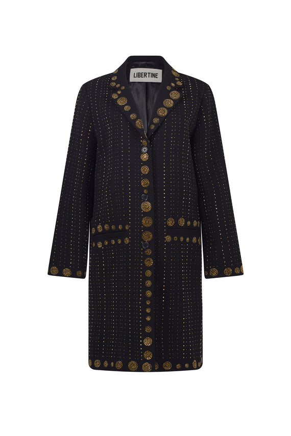 '24 KARAT DOT DOTISM' COAT - - Libertine - Main image