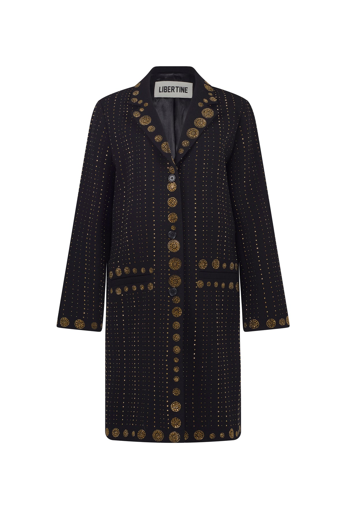 '24 KARAT DOT DOTISM' COAT - - Libertine
