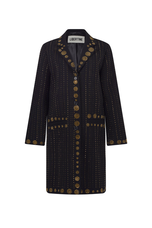 '24 KARAT DOT DOTISM' COAT - - Libertine