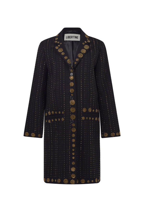 '24 KARAT DOT DOTISM' COAT - - Libertine