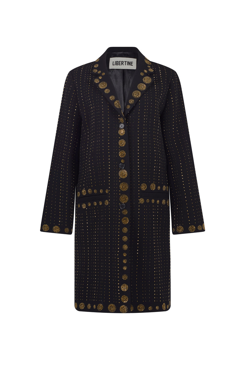 '24 KARAT DOT DOTISM' COAT - - Libertine