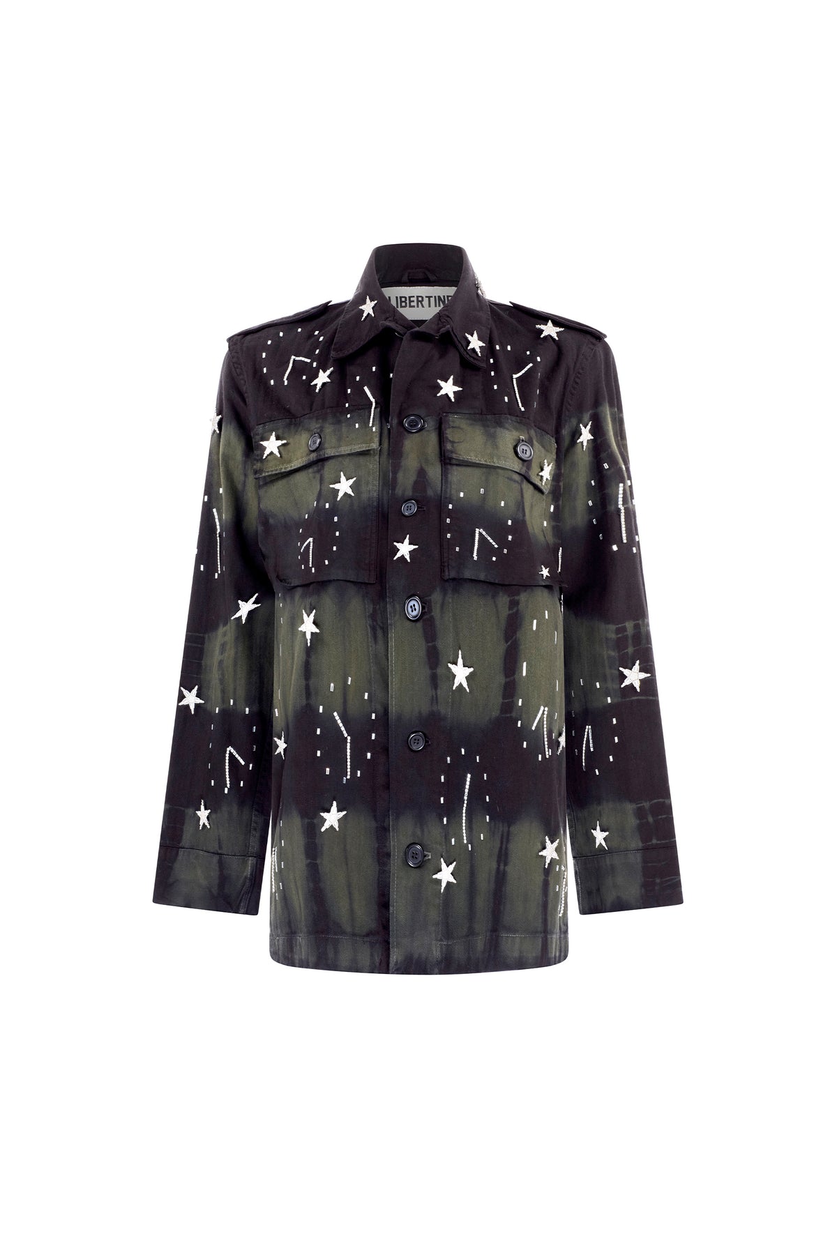 'SPACE TIME' VINTAGE FRENCH MILITARY JACKET - - Libertine