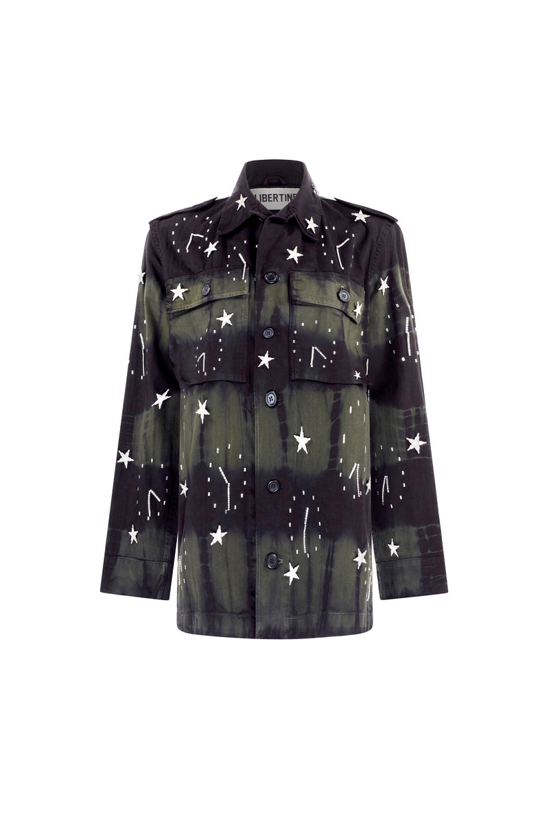 'SPACE TIME' VINTAGE FRENCH MILITARY JACKET - - Libertine