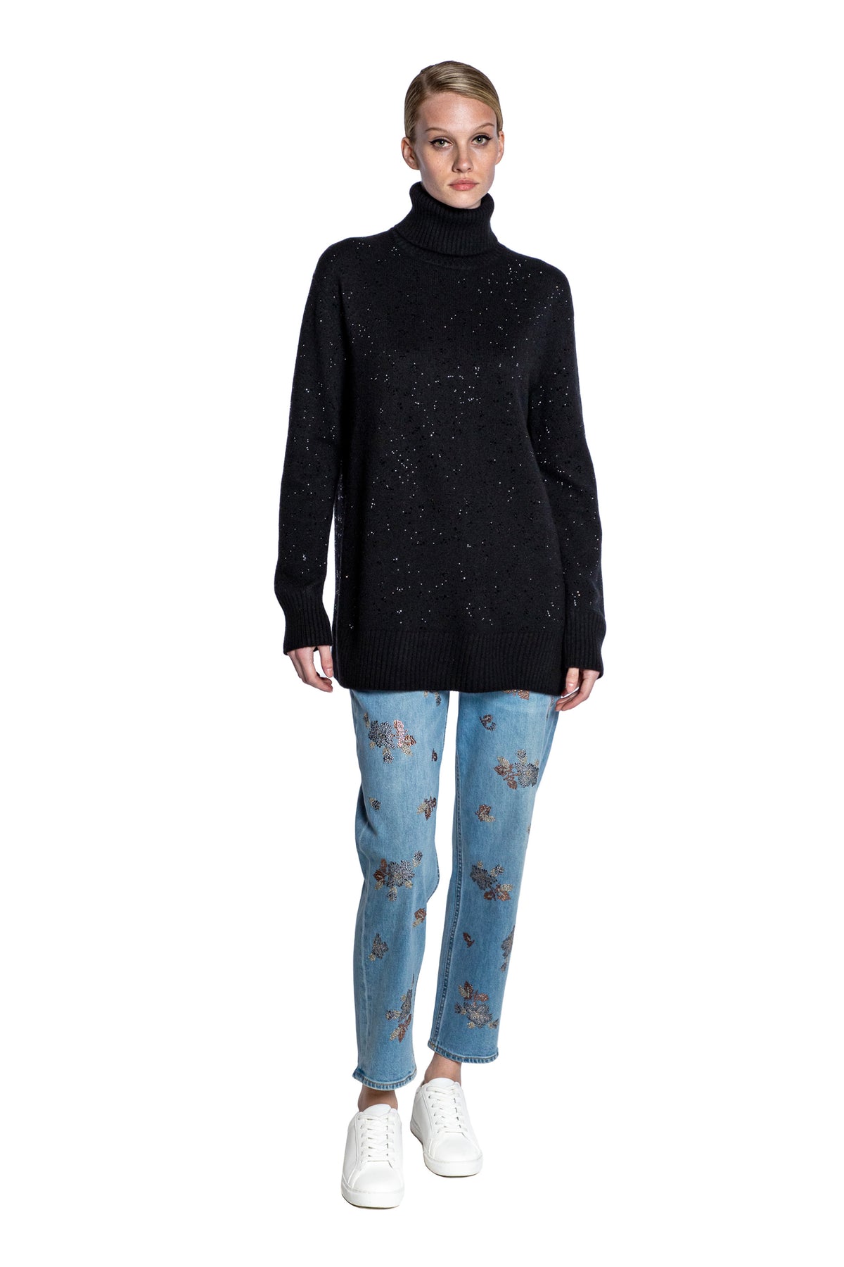 'HEAVY STARDUST' OVERSIZED TURTLENECK - - Libertine