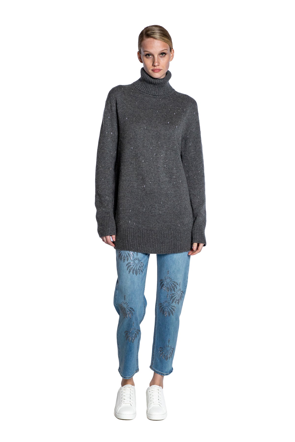 'NELLY' OVERSIZED TURTLENECK - - Libertine