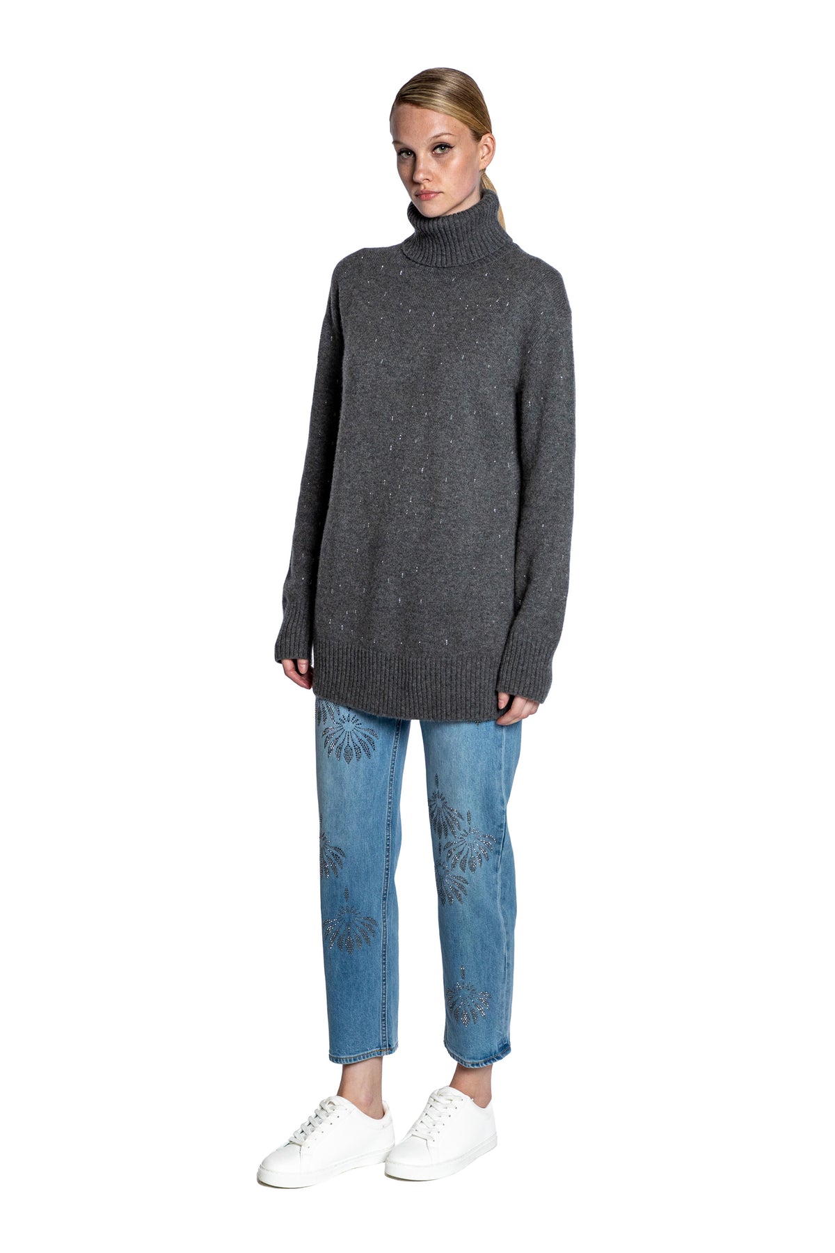 'NELLY' OVERSIZED TURTLENECK - - Libertine