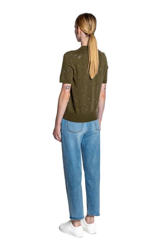 'FIREFLY' SHORT SLEEVE PULLOVER - - Libertine