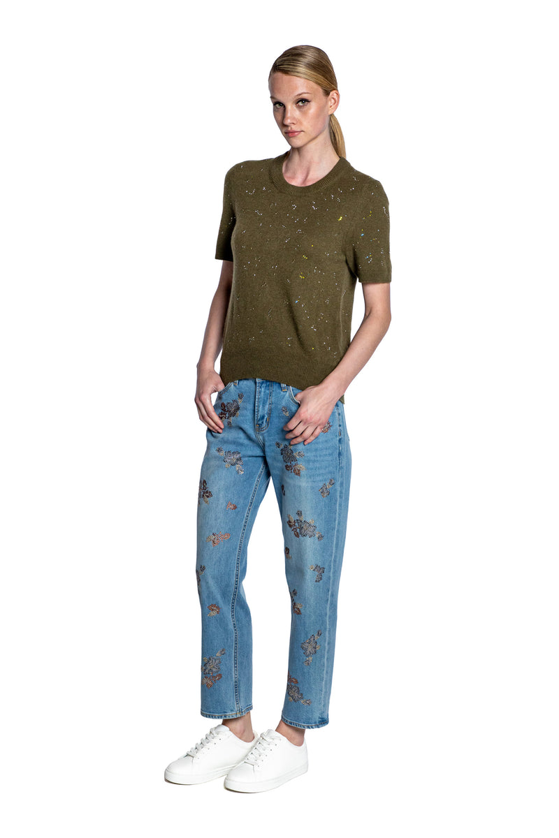 'FIREFLY' SHORT SLEEVE PULLOVER - - Libertine